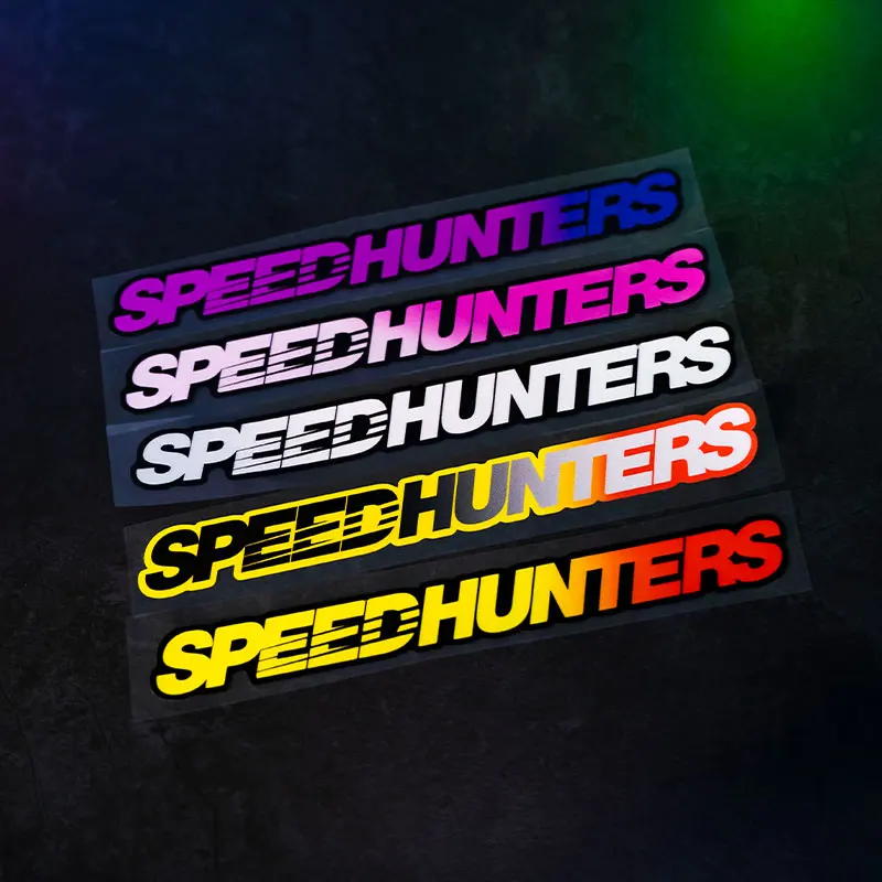 1PC Speedhunters Motorcyle Stickers Waterproof for Motorbike Front Fairing Fuel Tank Electric Scooter Body Decals Decoration image 5