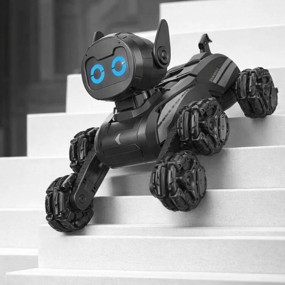 클라이밍 변형 8륜 로봇 강아지 스턴트 드리프트 차량 2.4G 무선 조종 4륜 구동 전동 스턴트 장난감 어린이 선물