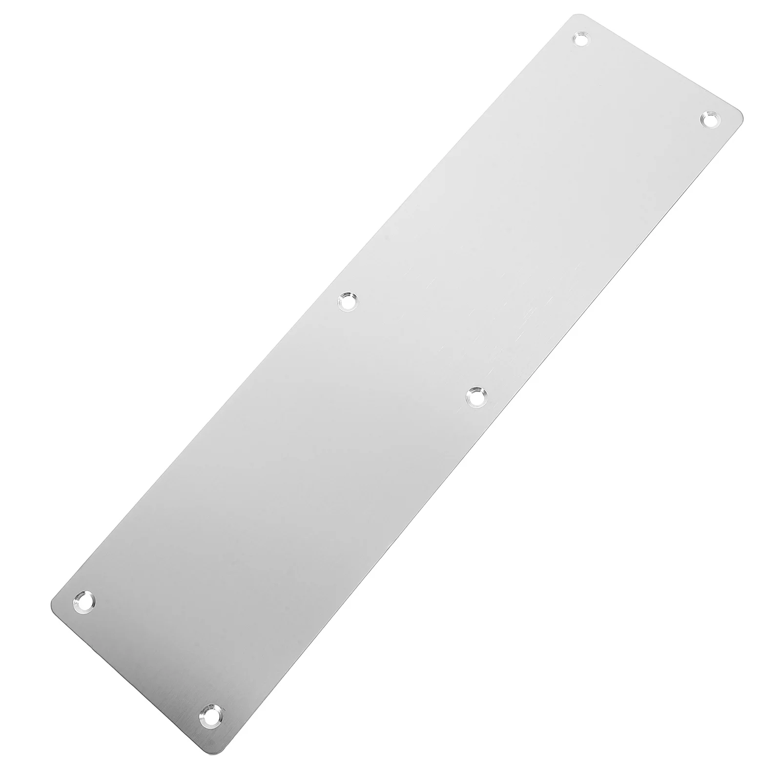 Door Push Stainless Steel For Interior Doors Easy Installation Modern Metal Finger Plate Hardware Accessory Kick Plate For