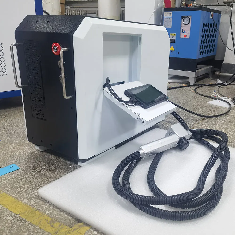 

300W Suitcase Pulse Fiber Cleaning Machine From Pipe Portable Cleaning Machine Price