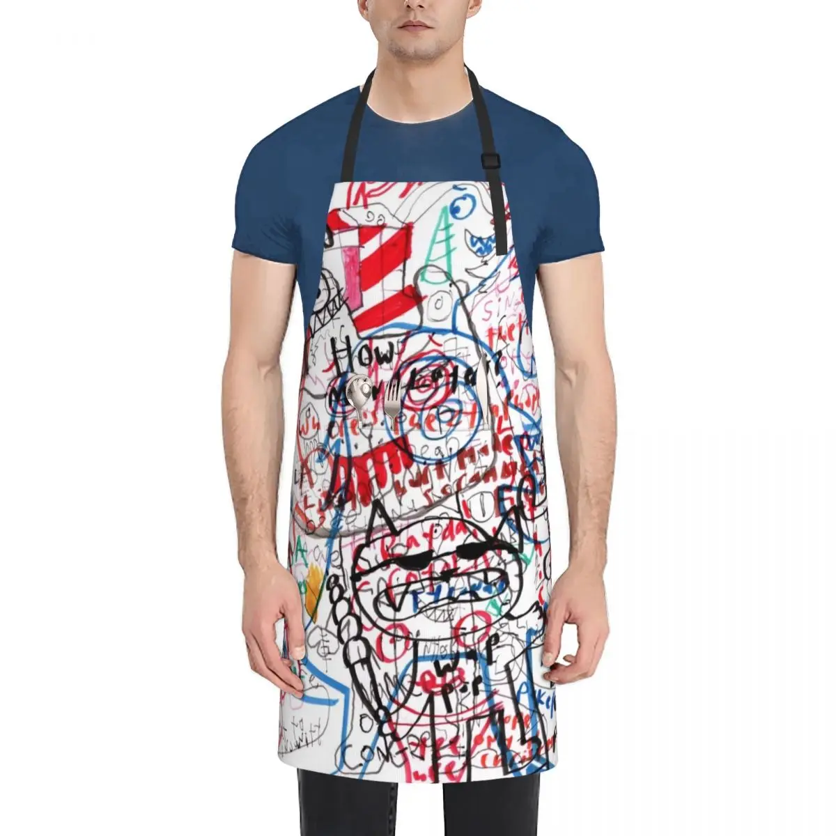 

Layers Apron painting kitchen gadgets Apron