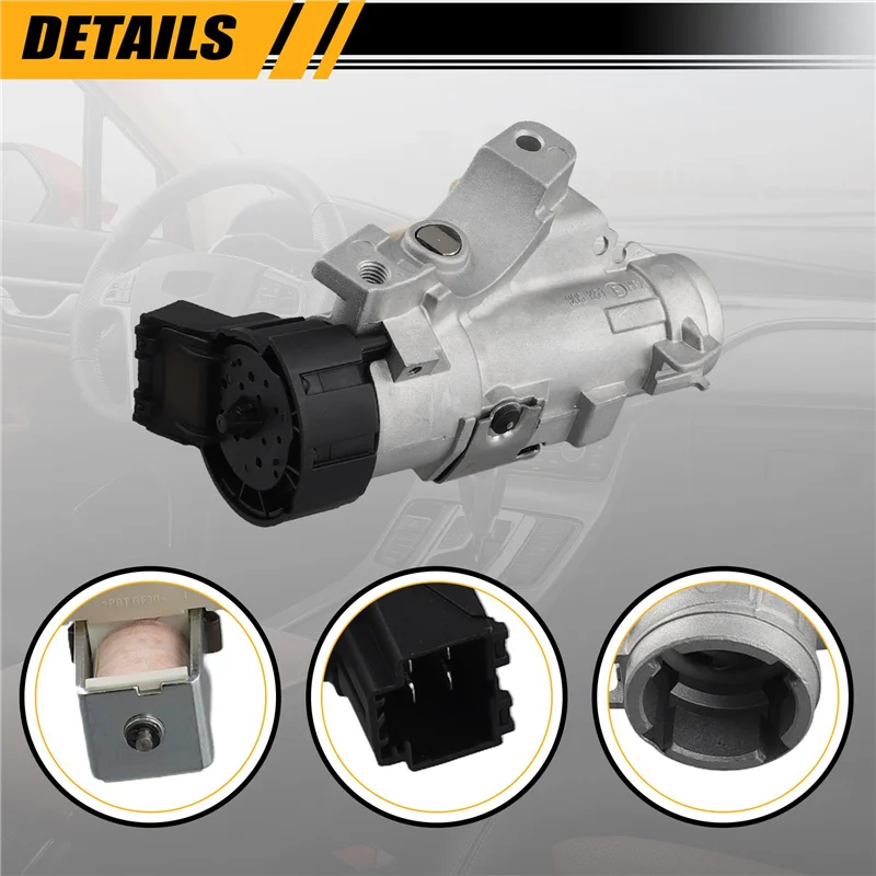 2X สวิตช์จุดระเบิดรถยนต์และฐานจุดระเบิดสําหรับ VW POLO Mutlivan Skoda Seat 6R0905851 6R0905865
