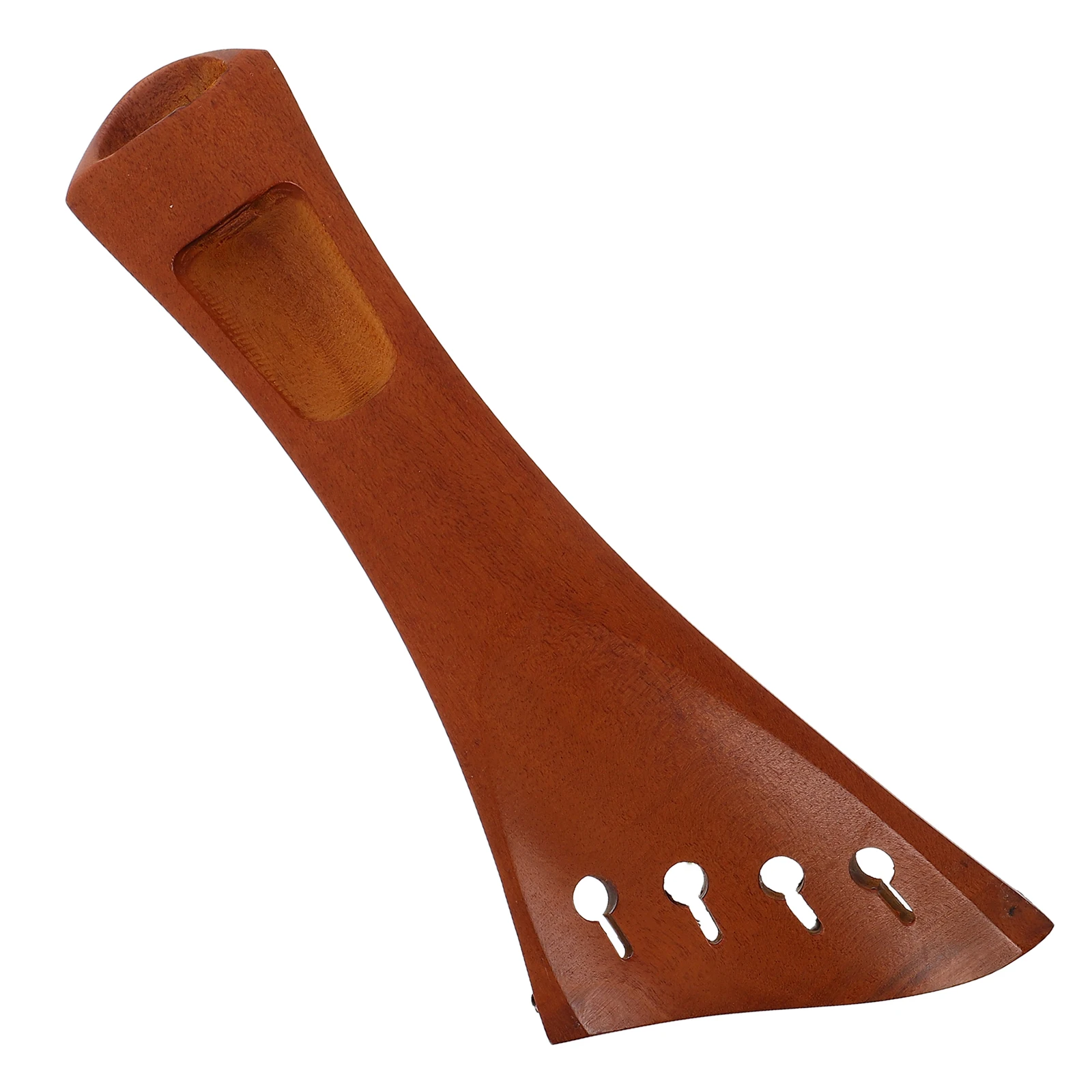

Violin Tailpiece Jujube Wood String Pulling Board For 4/4 Violin Fine Tuner Replacement Parts Accessory Kit Wooden