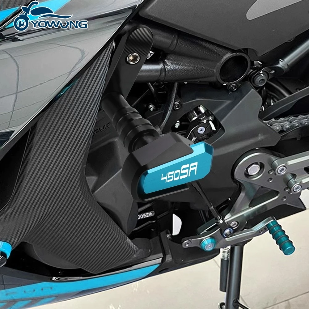 

Motorcycle Accessories FOR CFMOTO 450NK 450SR 450 SR 450SS 2022-2023 2024 2025 Frame Crash Pads Engine Case Sliders Protector