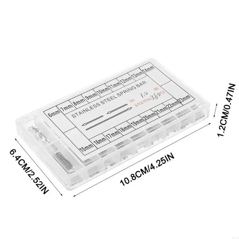 1 Set Watch Pins 1mm Diameter Stainless Steel Repair Tools Watch Strap Pin Acces