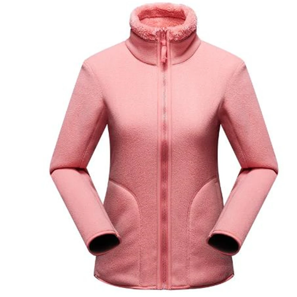 

Winter Warm Polar/Coral Fleece Jacket Ladies Flannel Coat Reversible Unisex Reversible Hoodie Tops Women Pullover Sweatshirts