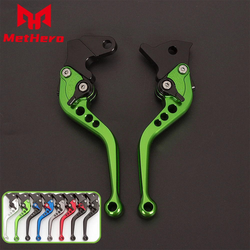 

Fit Suzuki GSXR750 2011-2024 Aluminum Adjustable Short Brake Clutch Levers For Suzuki GSXR1000 2009-2024