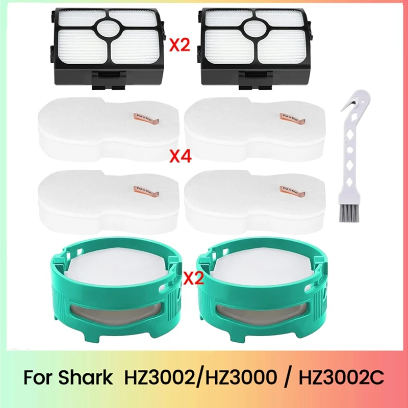 Replacement Filter For Shark HZ3002 HZ3000 Stratos Ultralight Corded Stick Vacuum Parts With Odor Neutralizer Cartridge