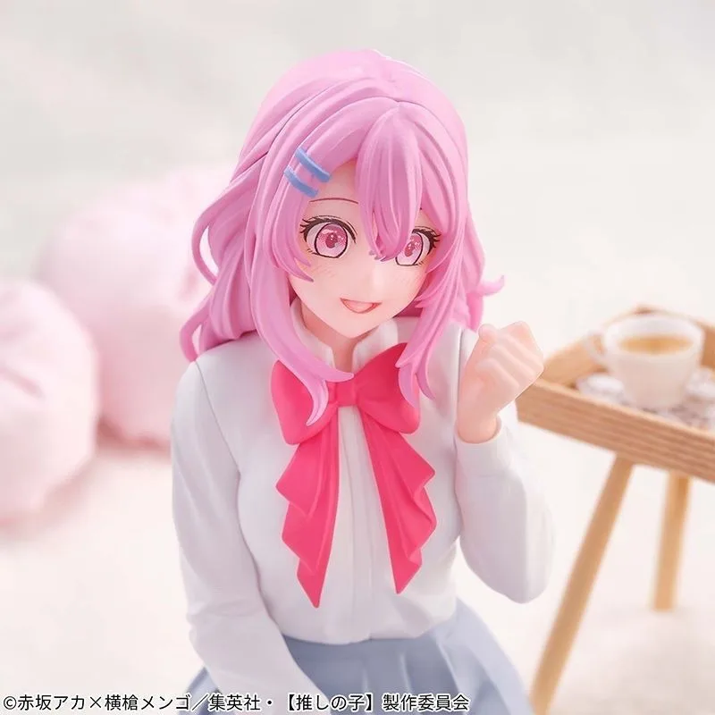 RelaxTime japonés Bandai Banpresto tiempo libre OSHI NO KO Minako Kotobuki juego de moda adornos periféricos Anime figura modelo