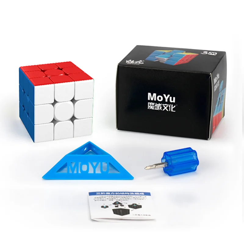 MoYu Meilong-Magic Speed Cube, Fidget Toys, Stress Reliever, Magnético, 2x2, 3x3, 4x4, 5 m, 2m, 3m, 4m, 5 m