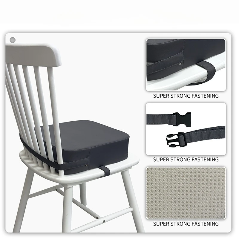Durable Oxford Fabric Baby Booster Seat Thickened Todfler Chair Riser Pad for Dining Study Anti-Slip Bottom Fits Most Chairs