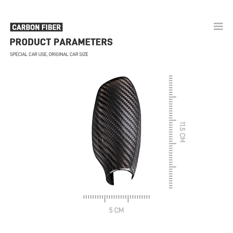 حقيقي ألياف الكربون سيارة والعتاد التحول المقبض غطاء رأس ملصق الكسوة لسيارات BMW 5 6 7 سلسلة GT X3 X4 G30 G38 GT G32 G11 G12 G01 G02 G08
