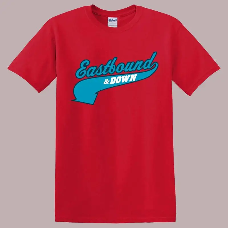 

Eastbound and Down Kenny Powers Red T Shirt Size S 5XL