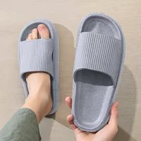 Women's Slippers EVA Soft Thick Soled Summer Fashion Slippers & Men's Slides Beach Sandals 3