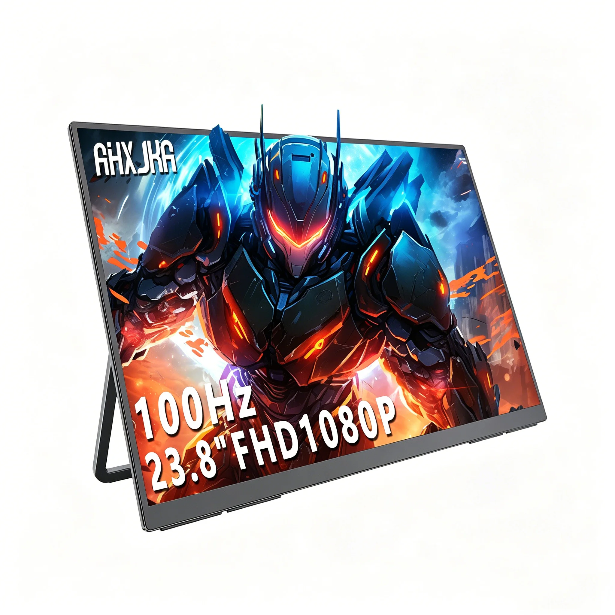 AHXJKA 23.8 Inch 120Hz Portable Monitors 100%sRGB FHD IPS For Laptop Phone PS4/5 XBox Mac Switch with Low Blue Type-C Mini HDMI