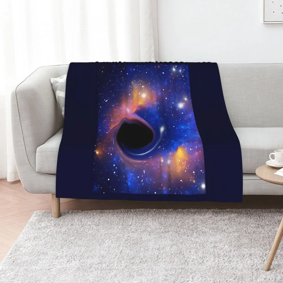 

Black Hole-Best gift for science lovers Throw Blanket Luxury Brand Kid'S Travel Retros Blankets