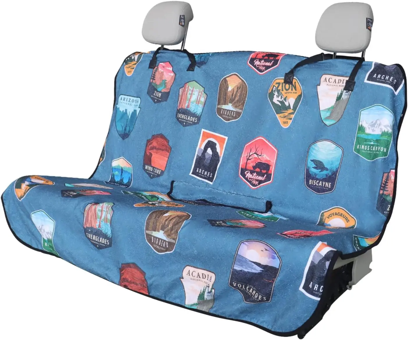 

Водонепроницаемый чехол для задних сидений автомобилей, грузовиков, внедорожников - защищает сиденья от собак и детей