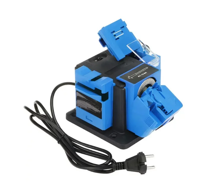 220V Electric Knife Sharpener Multifunction 2.5-19mm Drill Bit Scissors Blade Grinding Machine for Home Kitchen