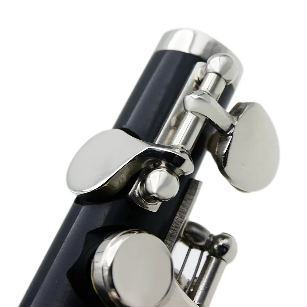 SLADE 16 Holes C Tone Piccolo Golden Silver E Key Cupronickel Body Piccolo Professional Piccolo Woodwind Musical Instrument