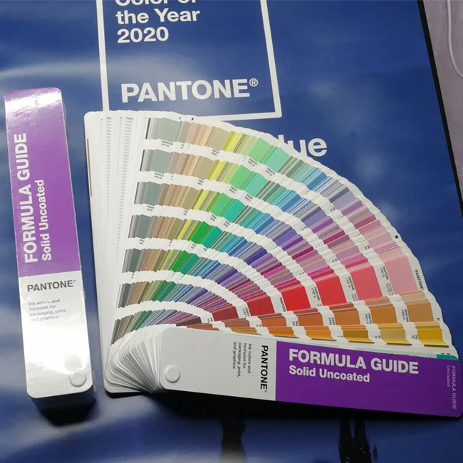 PANTONE 국제 표준 컬러 카드, PANTONE U 컬러 카드, 무광 오프셋 종이, 새로운 법정 버전