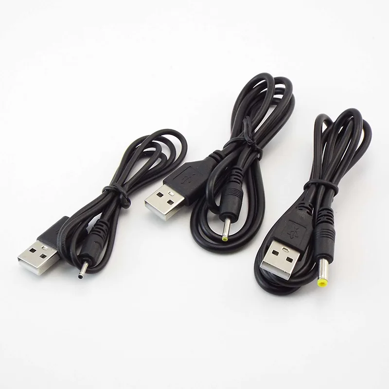 Тип A USB-порт для постоянного тока 5 В 2,0*0,6 мм 2,5*0,7 мм 3,5*1,35 мм 4,0*1,7 мм 5,5*2,1 мм 5,5*2,5 мм Разъем кабеля питания