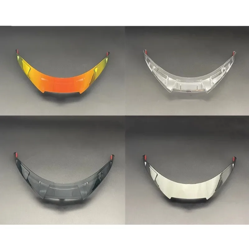 Modified Helmet Rear Spoiler Wind Wing Decor Parts, Compatible with AGV K6 Motorcycle Helmet