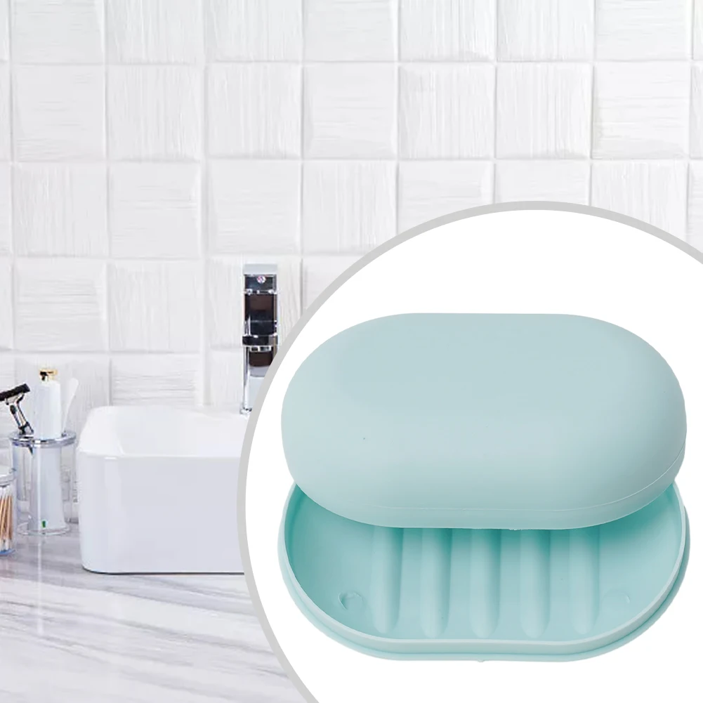 Bad Seifens chale Box pp Material tragbare versiegelte Dusche Reise mit Deckel 1 Stück 11.2*7.5*3,8 Behälter nagelneu – Detail 31