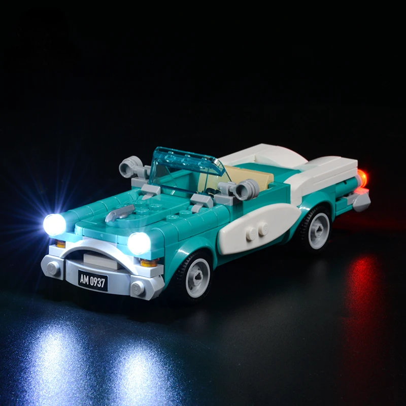 Kein Modell LED-Licht-Kit für 40448 Vintage Cabrio Oldtimer