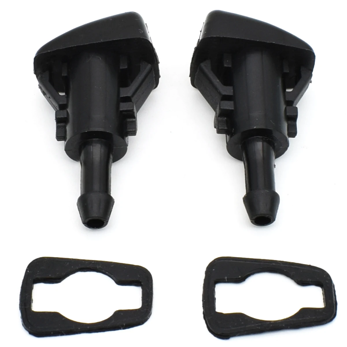 2X Front Windshield Wiper Washer Jet Nozzle For Hyundai Solaris 2010 - 2014 Verna Creta Veracruz ix55 ix35 ix25 Kia 98630 3J000