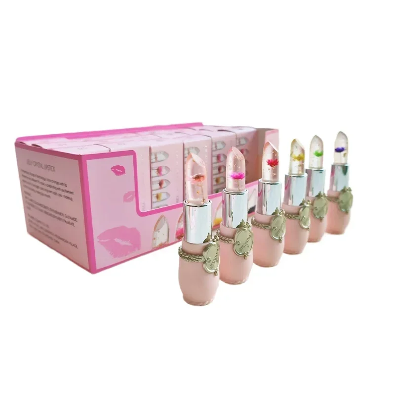 

24 Flower Jelly Long-lasting Non-depigmenting Pseudo-plain Makeup Moisturizing Moisturizing Warm Lipstick