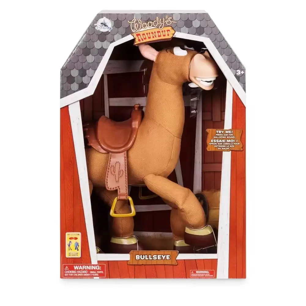 Toystory Toy Story 4 Woody Mount Hearts Horse Bullsey 18 Inch Interactive Sound Model Toy Christmas Black Friday Present  Toy