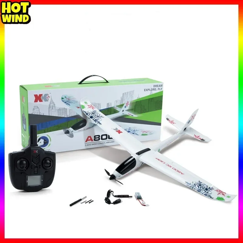 Wltoys Xk A800 4ch 3d/6g System zdalnie sterowany samolotem szybowce montażowe z nadajnikiem 2.4g kompatybilny z szybowcem Futaba Rtf