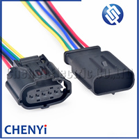 5 Pin Male or Female TS Series MAF Sensor Connector Air Flow Meter Wire harness plug Socket 6189-1046 For Toyota Lexus