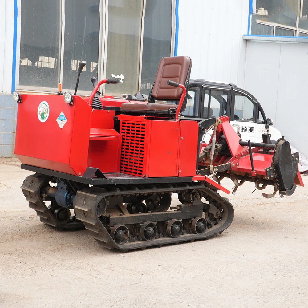 Beroemde Merk Landbouw Landbouw Mini Tuin Rupstrekker Machine Compacte Tractor