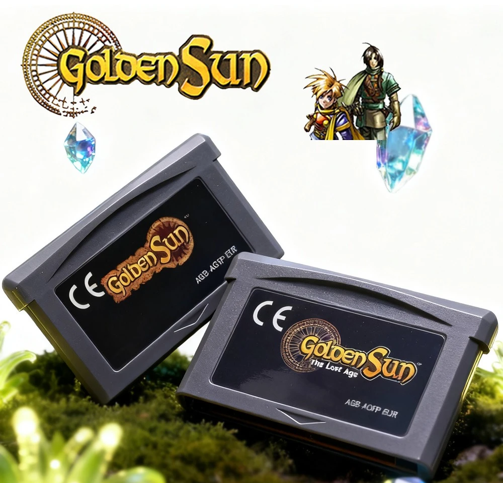 Cartouche de jeu Golden Sun / The Lost Age pour console GBA SP NDS NDSL, version anglaise