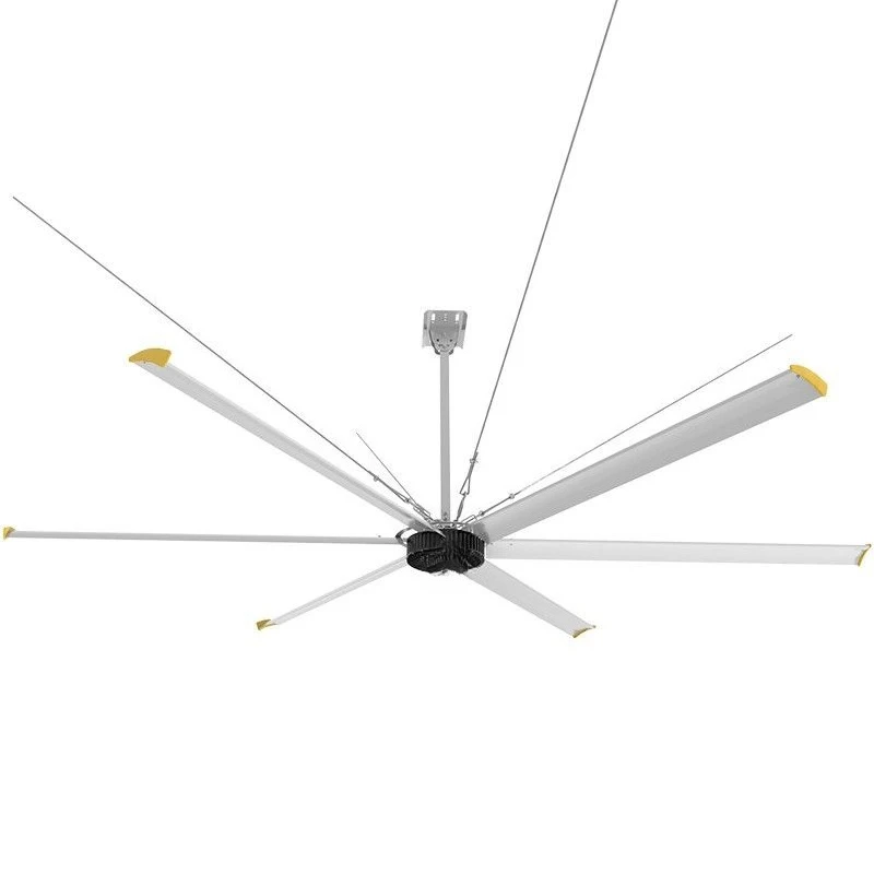 Large industrial ceiling fan, factory cooling warehouse energy-saving permanent magnet motor