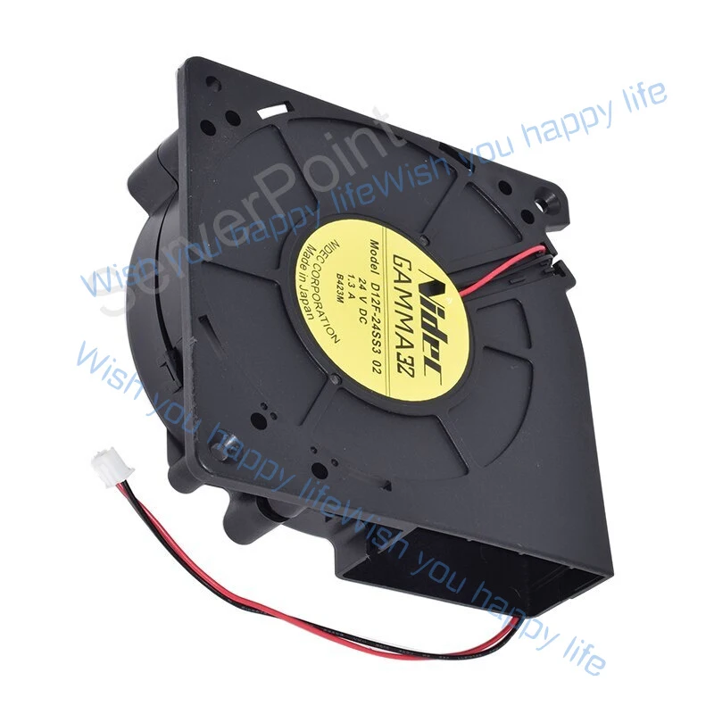 

L... For NIDEC D12F-24SS3 DC24V 1.3A Two Lines Fan Cooling 120*120*32mm