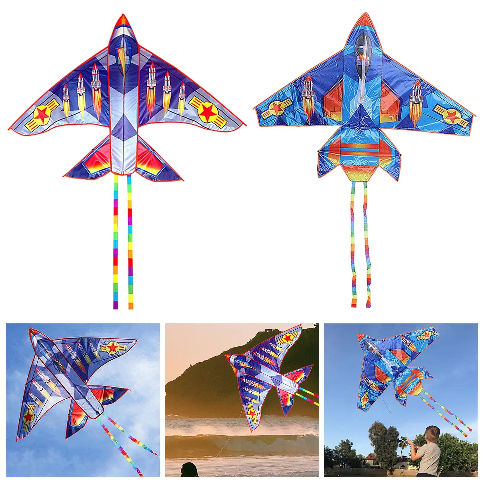 Divertido juego de vuelo de luchador, deportes al aire libre coloridos para niños