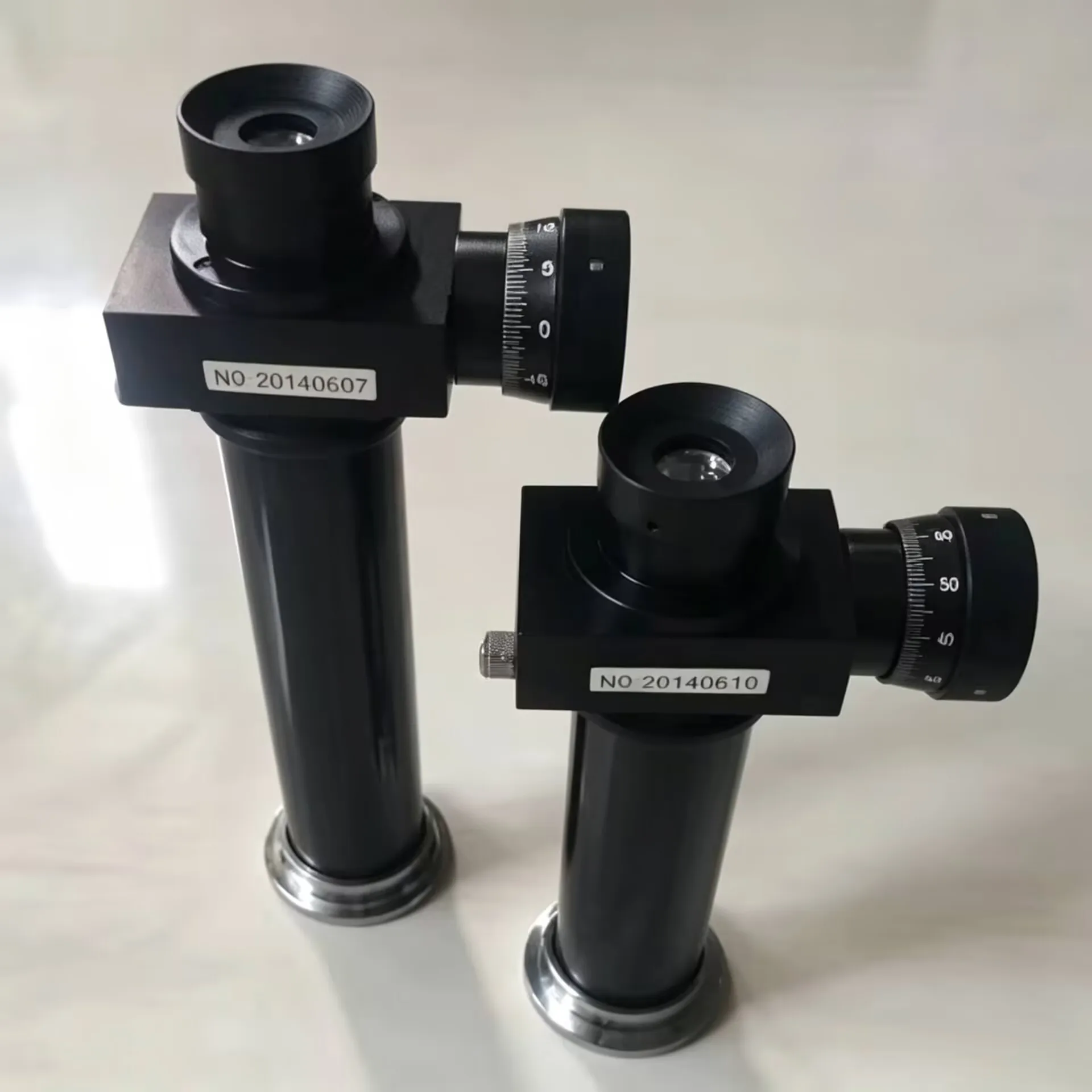 JC-10 Portable Reading Microscope 20X Handheld Measuring Microscope 0-6mm Range 0.01mm Resolution for Industrial Inspection