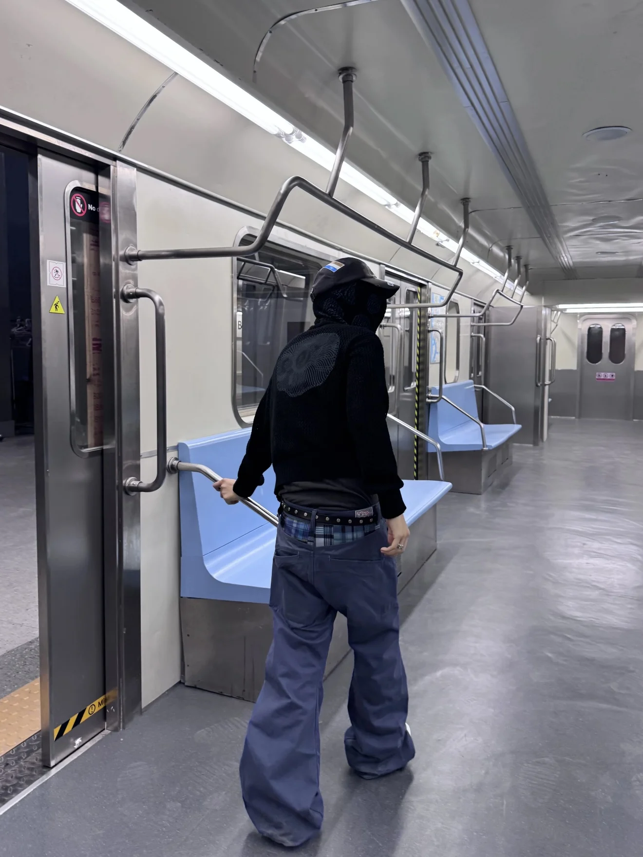 

Широкие рабочие синие брюки American Street Sle с 3D принтом в стиле пэчворк, повседневные свободные брюки из полиэфирного волокна, прямые брюки...