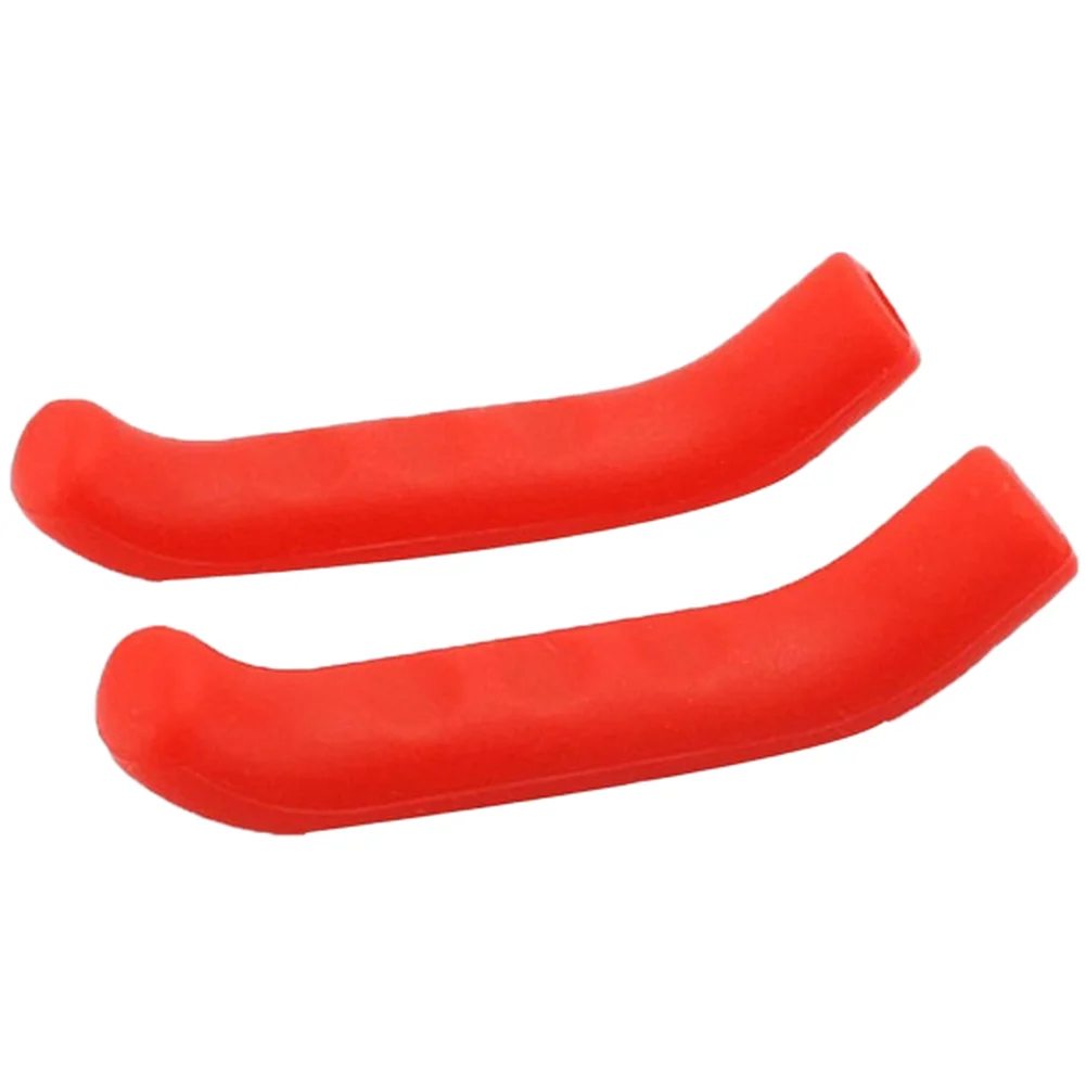 Electric Scooter Bike Brake Lever Silicone Cover Kit 2 Pack Anti Slip Texture Grip Compatible with Most Handlebars