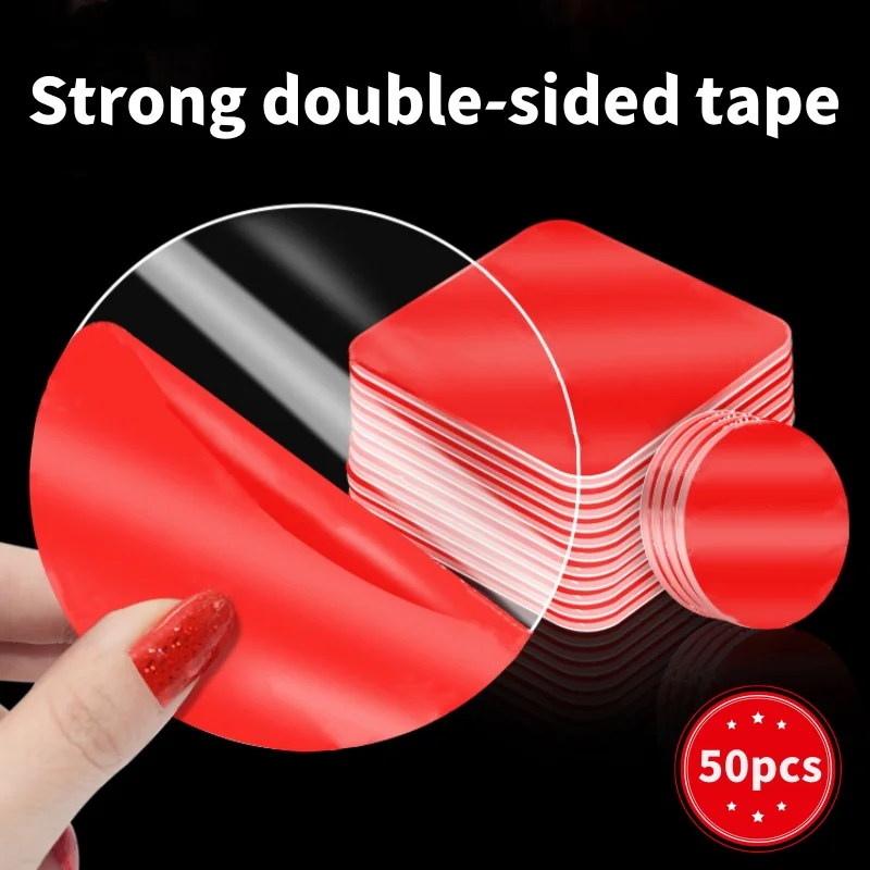 Super Strong  VHB double sided tape Strong Waterproof No Trace Self Adhesive Acrylic Pad Patch Sticky For Home Car Office