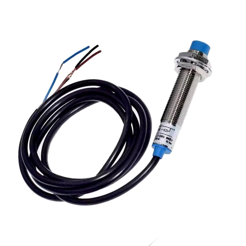 LJ12A34Z/BX LJ12A34Z/przez czujnik fotoelektryczny NPN PNP 12MM DC 6-36V trójżyłowy metalowy czujnik zbliżeniowy indukcyjny — zdjęcie produktu 4
