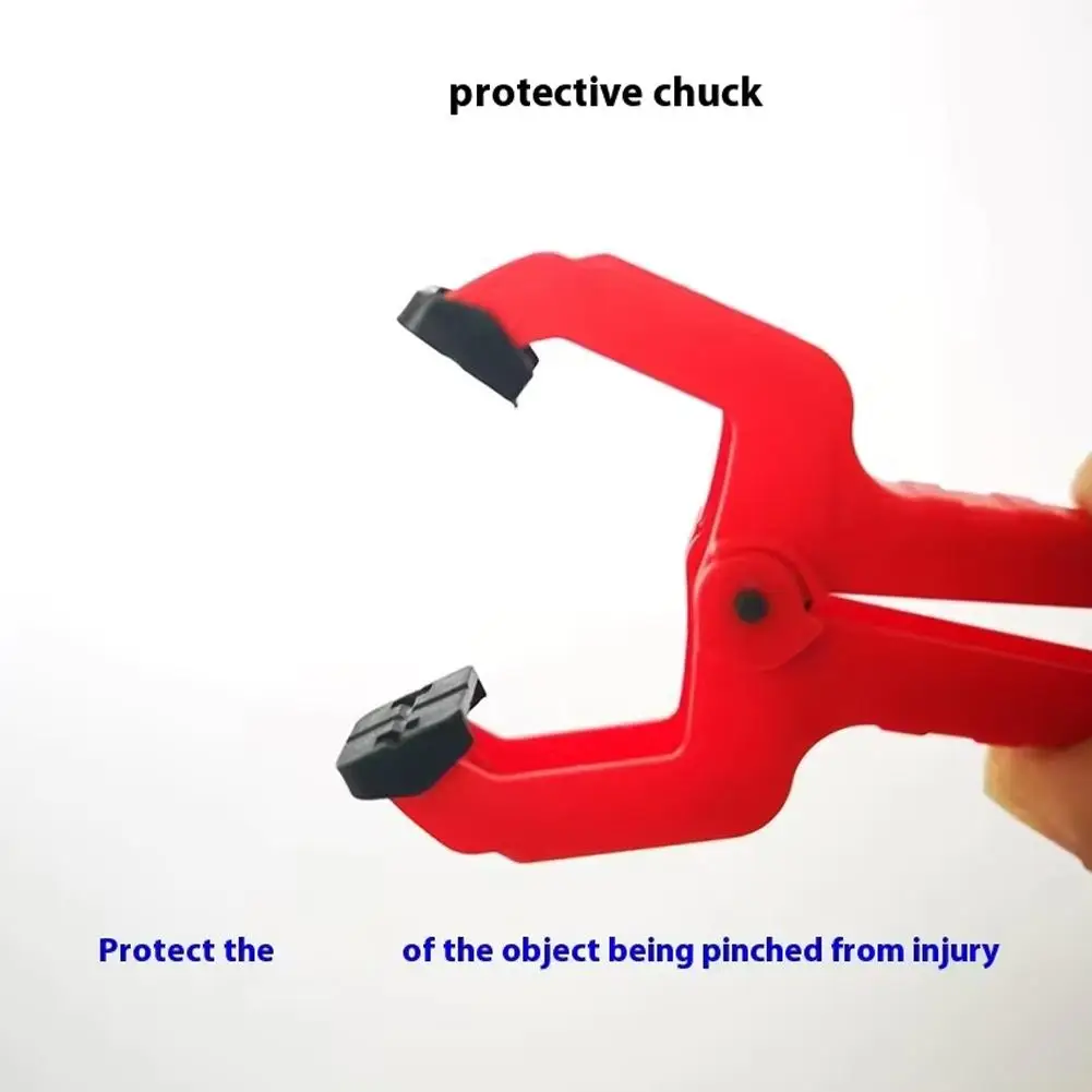 1 個木工スプリングクランプ 2/3/4/6/7 インチ強力なプラスチックスプリングクリップハードウェア木工クランプ大工ツール