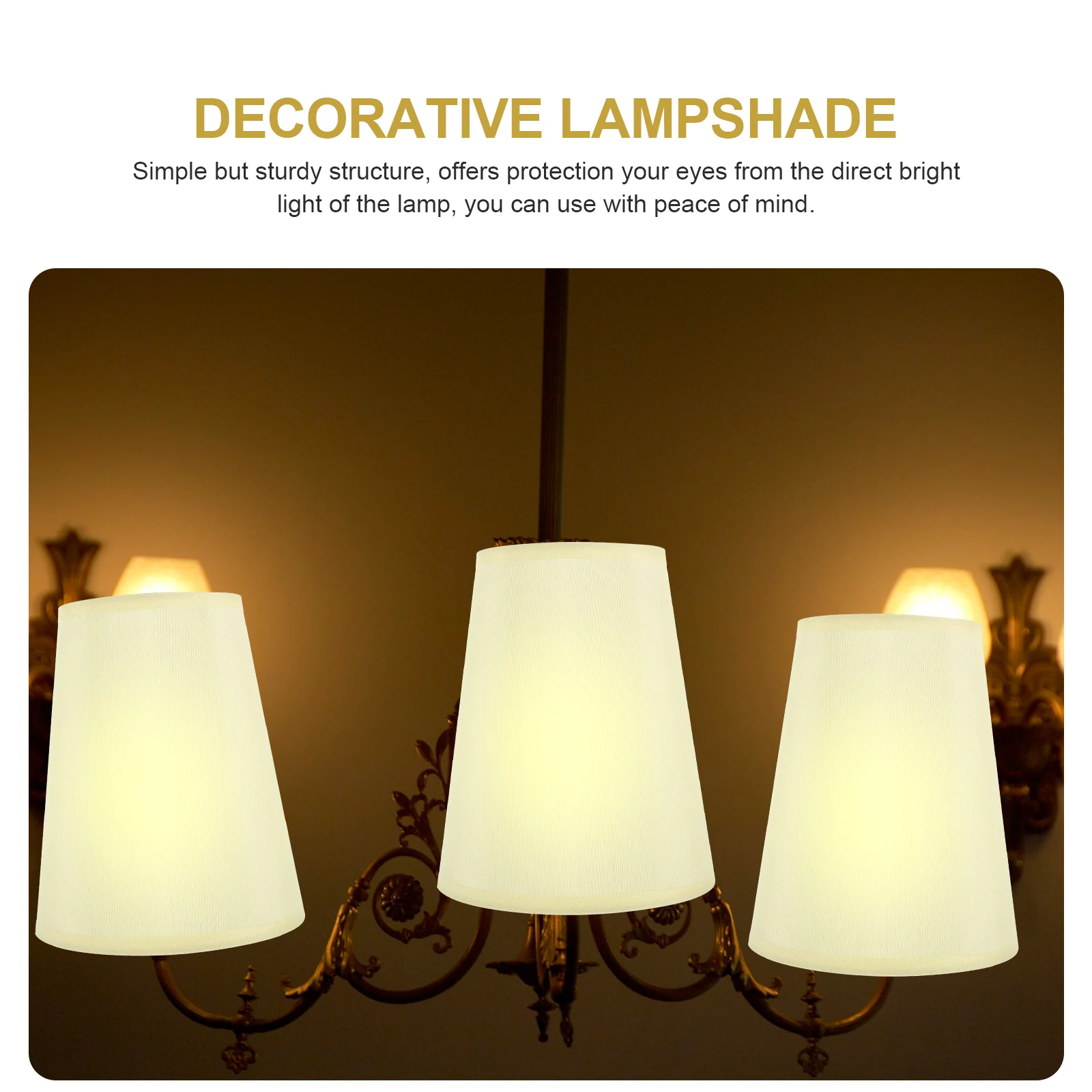 

Table Lamp Shade Modern Cloth Lampshade E14 Desk Lamp Cover Replacement For Bedroom Living Room Hotel Decorative Light