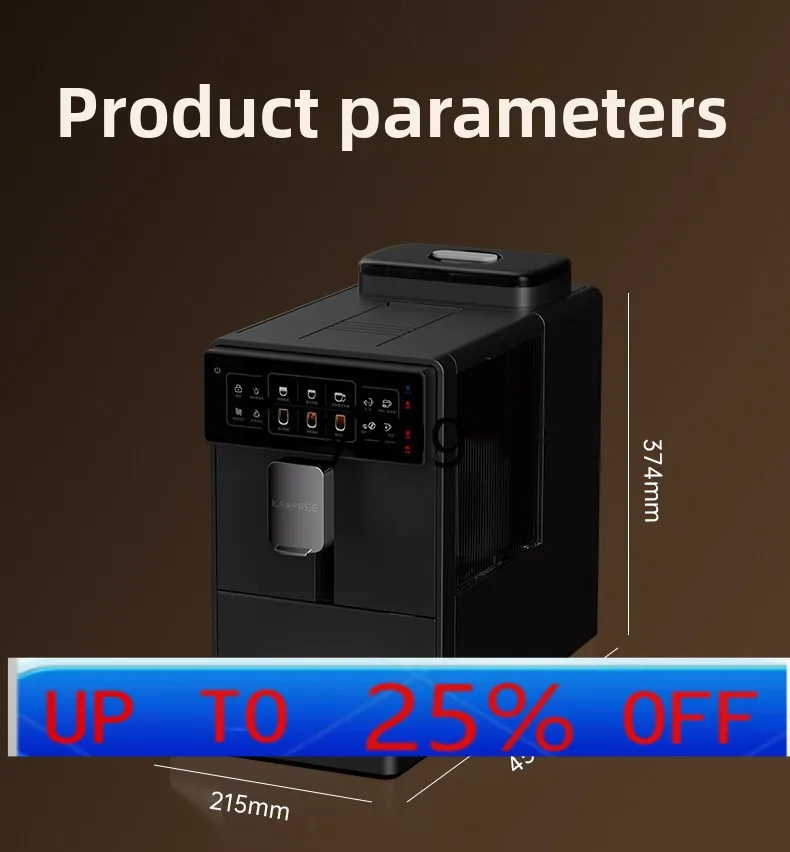 

YJQ automatic coffee machine cold brew freshly ground home grinding integrated Italian