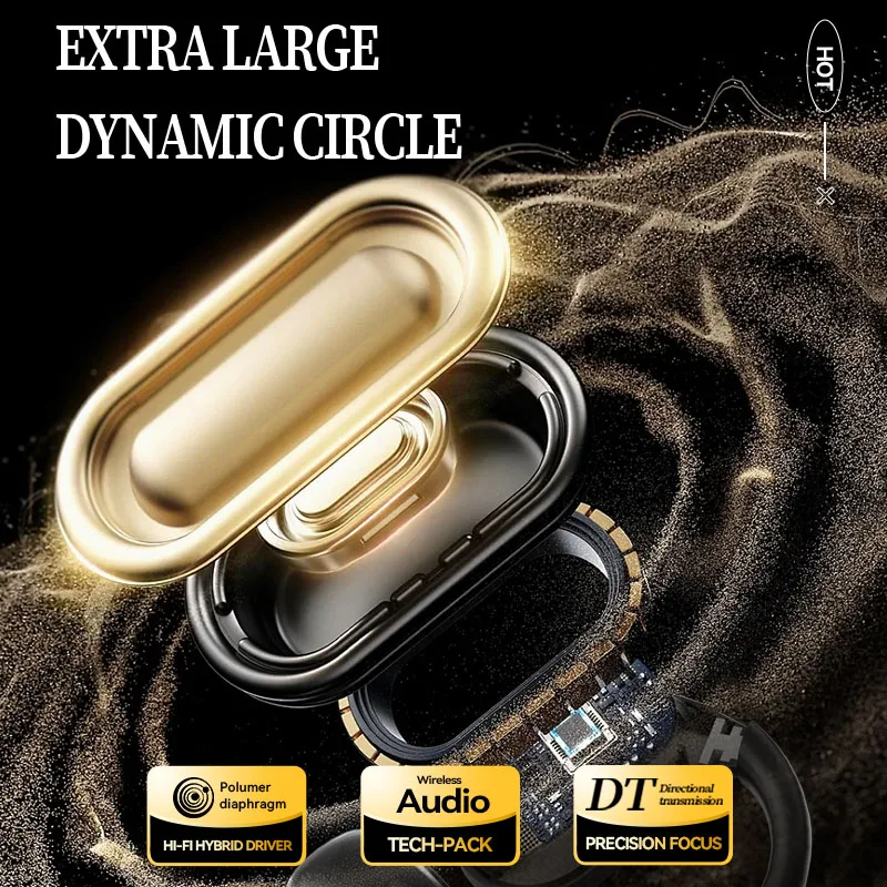 [Offizielles Acer Originalprodukt] Ohr510 Kabellose Bluetooth-Kopfhörer, offenes Design, angenehm zu tragen, für Sport, Laufen, Fitness, kompatibel mit Mobiltelefonen, Tablets, Laptops, mehreren Geräten