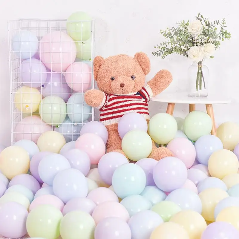 

Утолщенные круглые декоративные шары цвета макарон для украшения свадеб, дней рождения, праздничных мероприятий на открытом воздухе