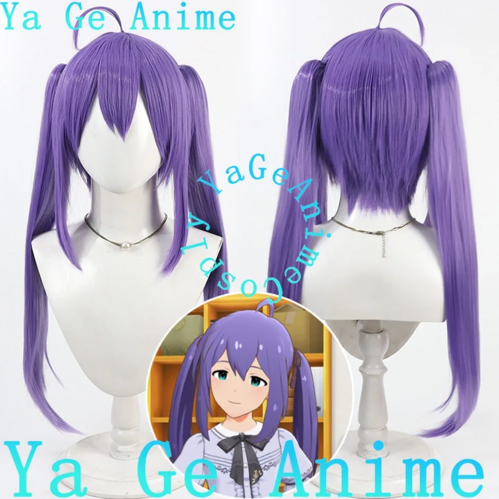 

Идолмастер: Миллион Лайв! Синтетический термостойкий парик для косплея Мочизуки Анны, аниме, игры, Хэллоуин, карнавал, вечеринка