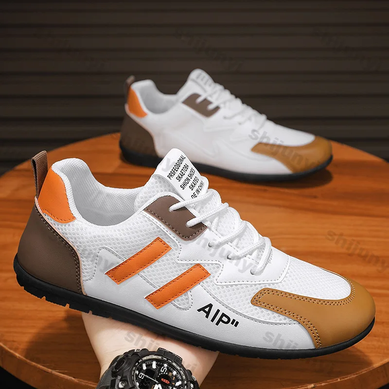 

Men's Fashion Sneakers Mens Autumn New Brand Design Comfortable Soft Soled Men Fashion Running Shoes Lace-up Forrest Gump Shoes